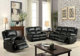 Zuriel Black PU Sofa Model 52285 By ACME Furniture